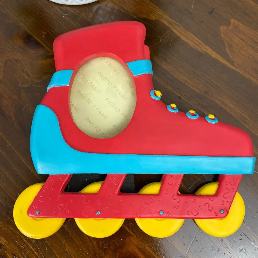 Retro Inline Roller Skate Rollerblade Photo Frame  2